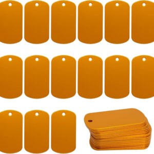 orange dogtag